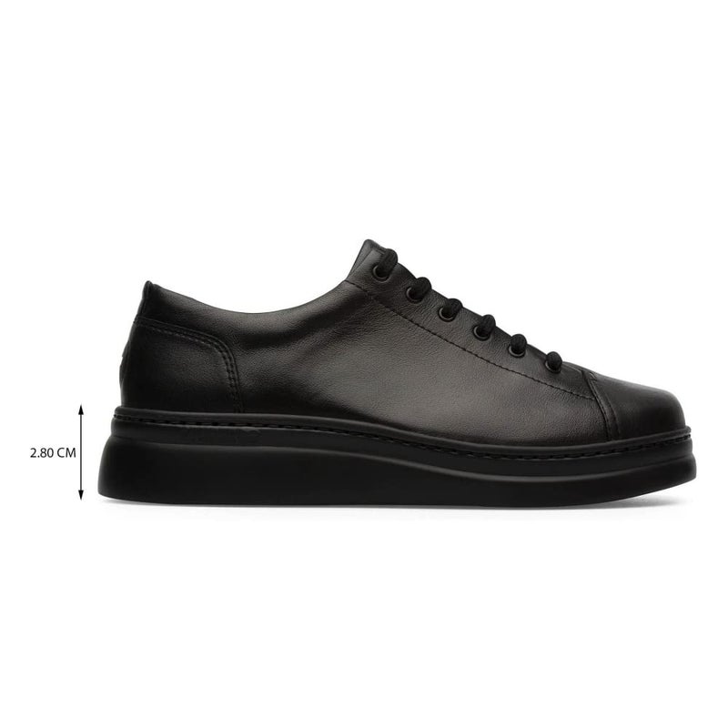 Camper Runner Up Leather Sneakers for Women - Ultra-Comfortable Tennis Shoes with OrthoLite Comfort Footbeds & XL Extralight Organix Traction Outsoles, Black 042 - 39 EU / 8.5 US - Image 2